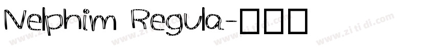Nelphim Regula字体转换